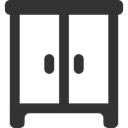 wardrobe DarkSlateGray icon