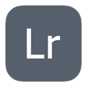 lightroom, adobe, Metroui DimGray icon