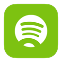 Spotify, Metroui YellowGreen icon
