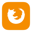 Firefox, Metroui DarkOrange icon