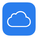 icloud, Metroui DodgerBlue icon