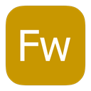 adobe, Metroui, Fireworks DarkGoldenrod icon