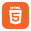 html5, Metroui Chocolate icon