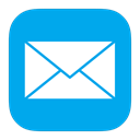 Metroui, mail DeepSkyBlue icon