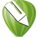 Corel, Draw OliveDrab icon