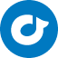 rdio DarkCyan icon