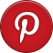 pinterest Firebrick icon