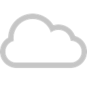 Cloud Black icon