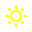 sun Black icon