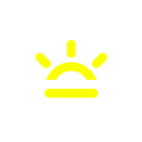 sunset Black icon