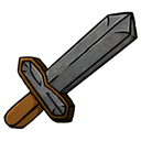 sword, Stone Black icon