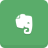 Evernote, Social, elephant MediumSeaGreen icon