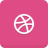 Dribble, dribbble PaleVioletRed icon