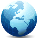 globe, earth MidnightBlue icon
