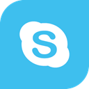 Skype, social media, skype logo MediumTurquoise icon