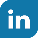 Linkedin, Linked in, social media, Flaticon DarkCyan icon