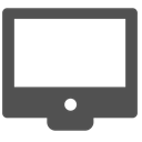Computer, monitor DarkSlateGray icon