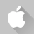 Apple Silver icon