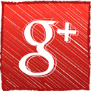 plus, Google+, +1 Firebrick icon