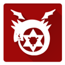 Fullmetal alchemist, homonclus DarkRed icon