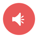 red, News, announcement, Alert, Audio, Circular IndianRed icon