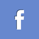 fb, F, Facebook CornflowerBlue icon