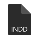 indd, File, Format, Extension DarkSlateGray icon