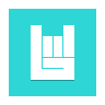 Bandsintown Turquoise icon