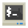 terminal, emu, Android DarkSlateGray icon
