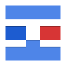 Goggles, google CornflowerBlue icon
