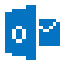 outlook DarkCyan icon