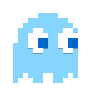 Ghost, pacman LightSkyBlue icon