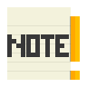 Notelist Beige icon