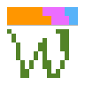 widget, wizz DarkOliveGreen icon