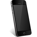 space, grey, Iphone Black icon