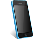 Iphone, Blue Black icon
