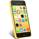 yellow, Iphone Black icon