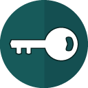 security, secure, password, Lock, Key, locked DarkSlateGray icon