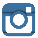 Instagram SteelBlue icon