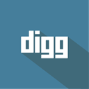 Digg SteelBlue icon