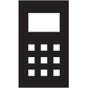 calculations Black icon