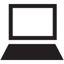 Laptop Black icon