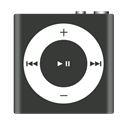 music, ipod, gray, nano, Apple, shuffle DarkSlateGray icon