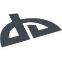 Deviantart Black icon