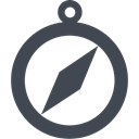 Direction, Browser, nevigate, compass, navigation DarkSlateGray icon