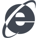 internet explorer, Browser DarkSlateGray icon