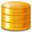 Database Goldenrod icon