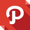 path, media, Logo, social media, Social, square Crimson icon