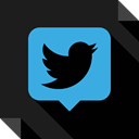 Tweetdeck, Social, square, Logo, media, social media Black icon