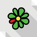 square, Social, media, social media, icq, Logo Gainsboro icon